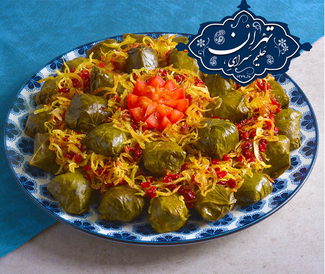 دلمه برگ مو تبریزی